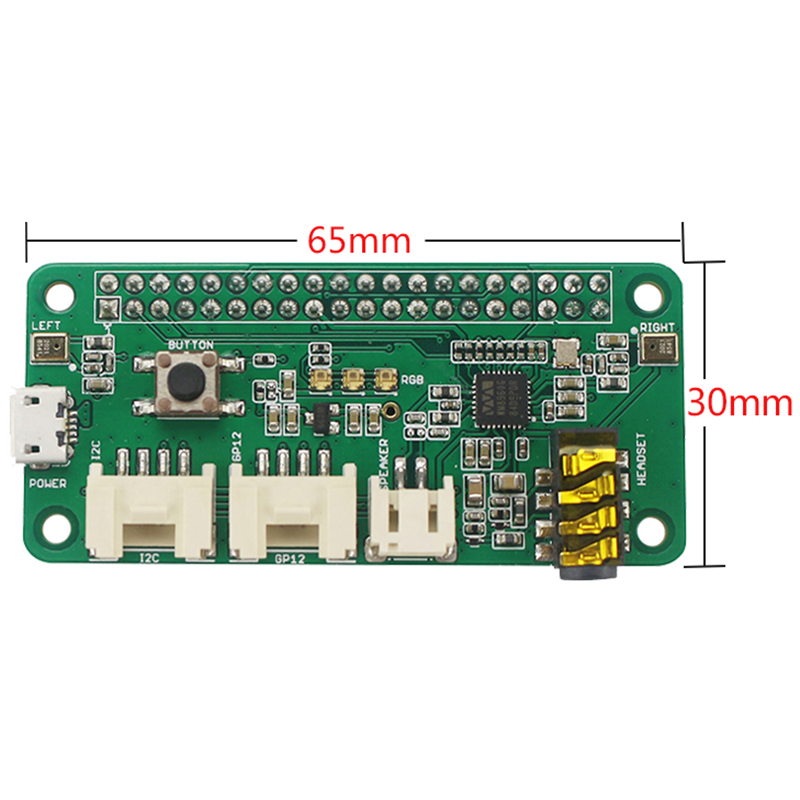 ReSpeaker 2-Mics Pi Hat for 4  - Pi Zero 评论和价格