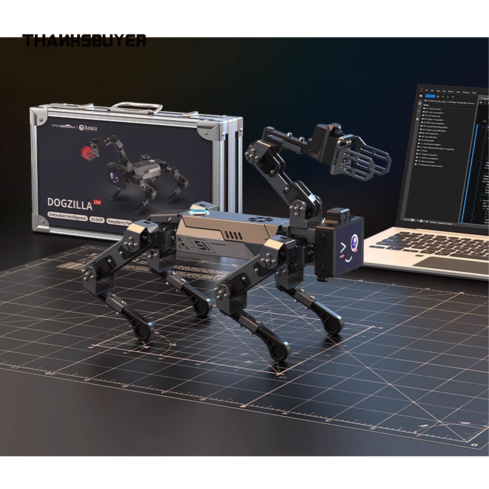 DOGZILLA-Lite 15DOF AI Bionic  - Raspberry Pi 评论和价格
