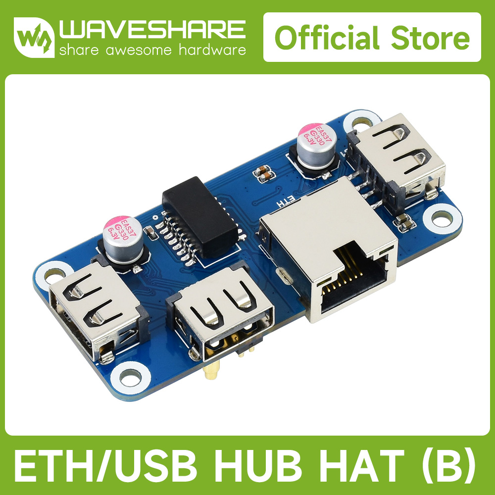 Waveshare USB HUB HAT (B) 4x p - Pi Zero 评论和价格