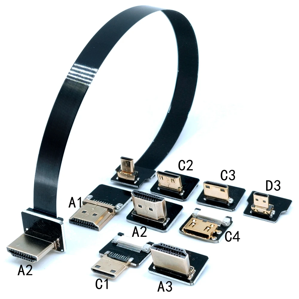FPV Mini Micro HDMI to HDMI Ca - Pi Camera Cable 评论和价格