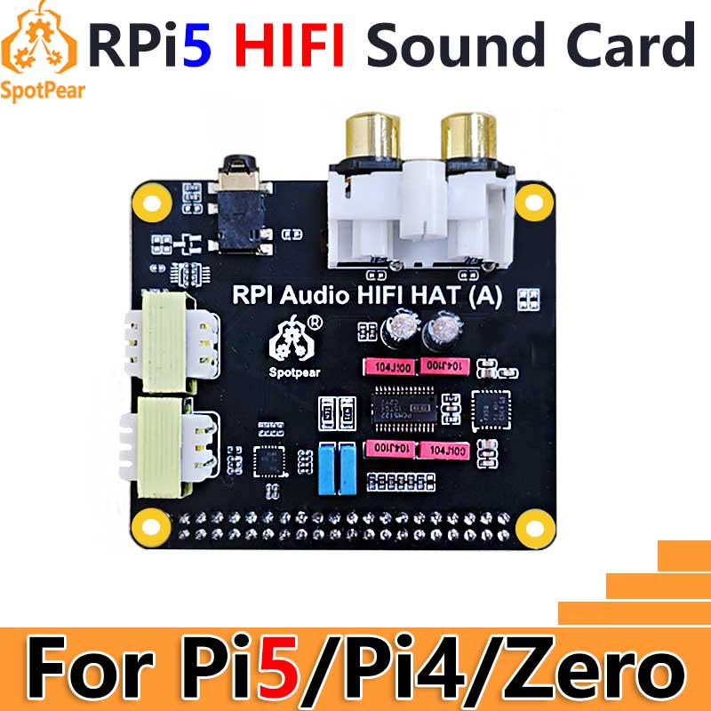 Raspberry Pi5 Audio HIFI HAT P - Pi Zero 评论和价格