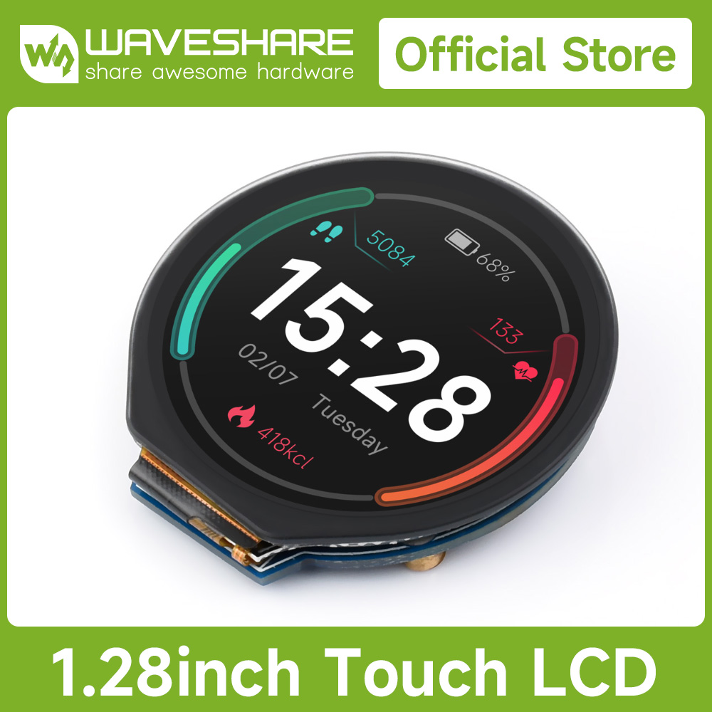 Waveshare 1.28inch Round LCD D - Pi Display 评论和价格