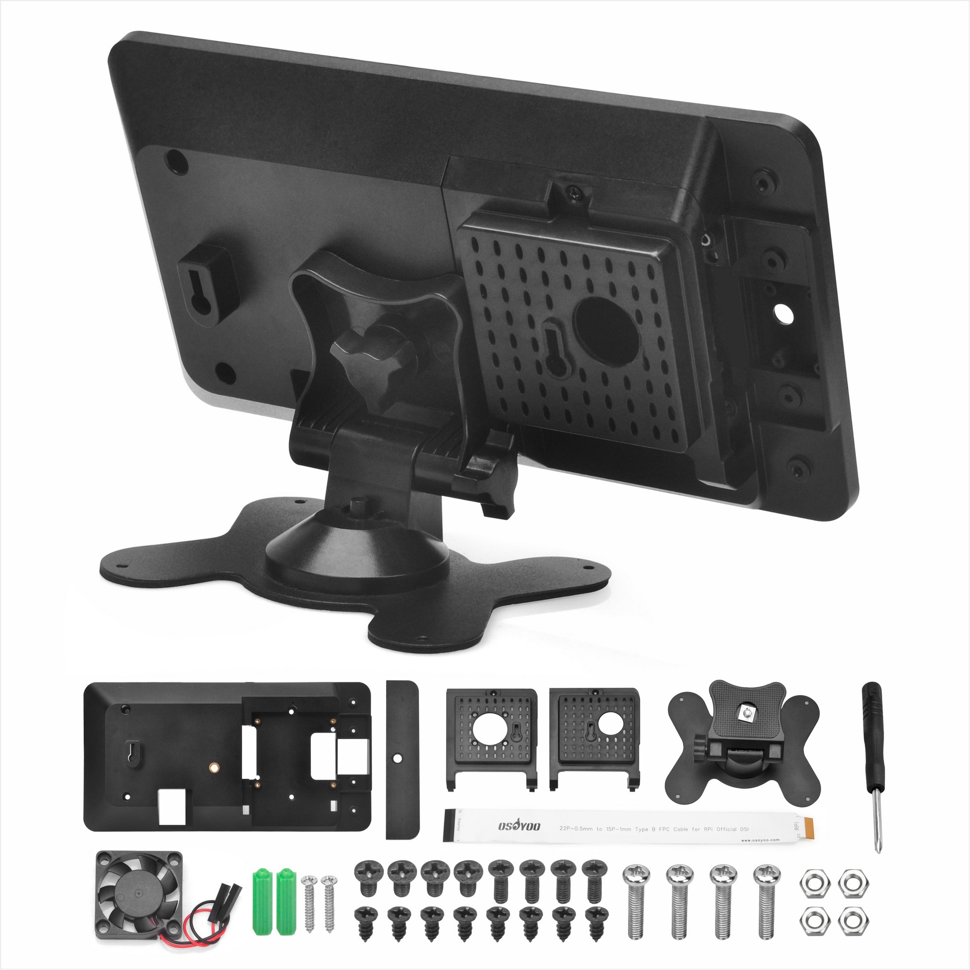 OSOYOO PiStudio Case for Raspb - Pi 4 Case 评论和价格