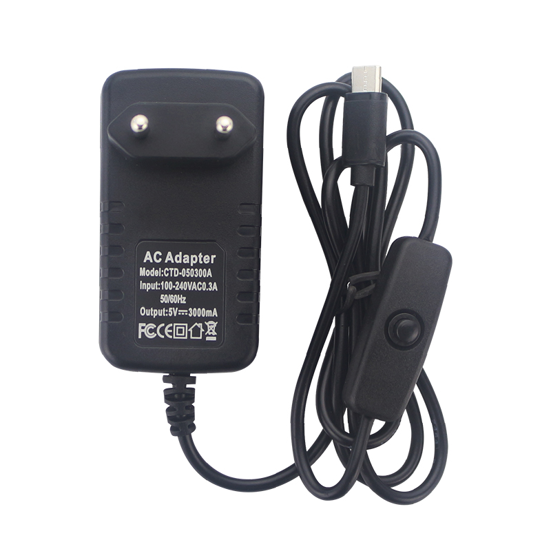 5V 3A Power Supply with ON/OFF - Pi Zero 评论和价格