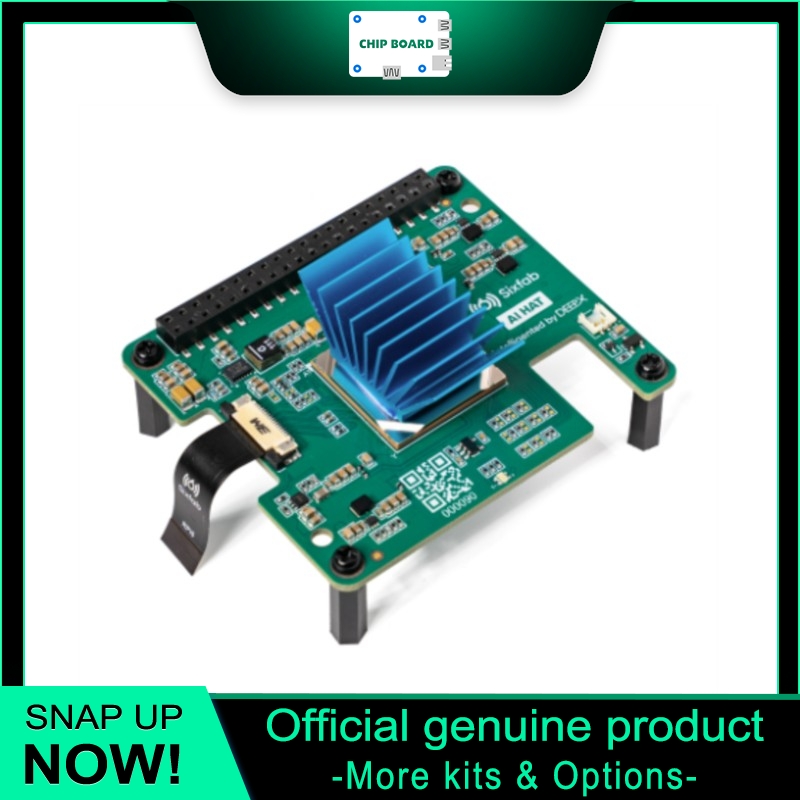 Sixfab AI HAT+ Raspberry Pi 5, - Raspberry Pi 5 评论和价格