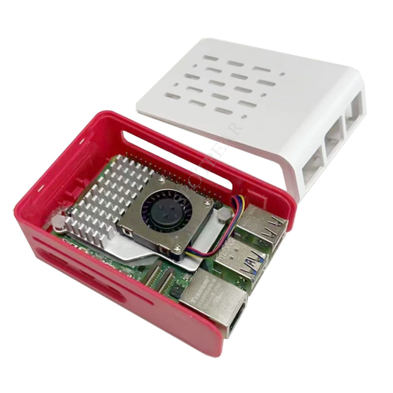 Raspberry Pi 5 Red-White cooli - Pi 5 Case 评论和价格
