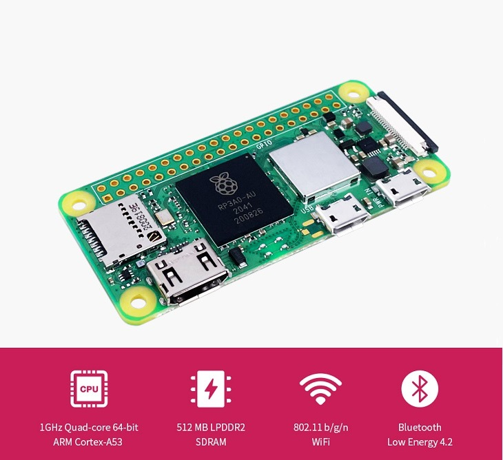Raspberry Pi Zero 2 W, Five Ti - Pi Zero 评论和价格