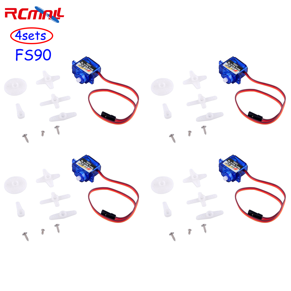 4 Sets Feetech FS90 9g Micro S - Raspberry Pi 4 评论和价格