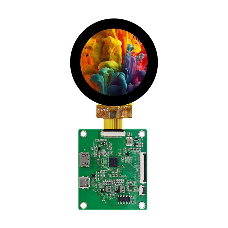 A52T DSI TFT LCD Round Display - Pi Display 评论和价格