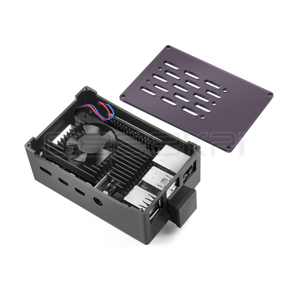 GeeekPi  Aluminum Brick Case B - Pi 4 Case 评论和价格