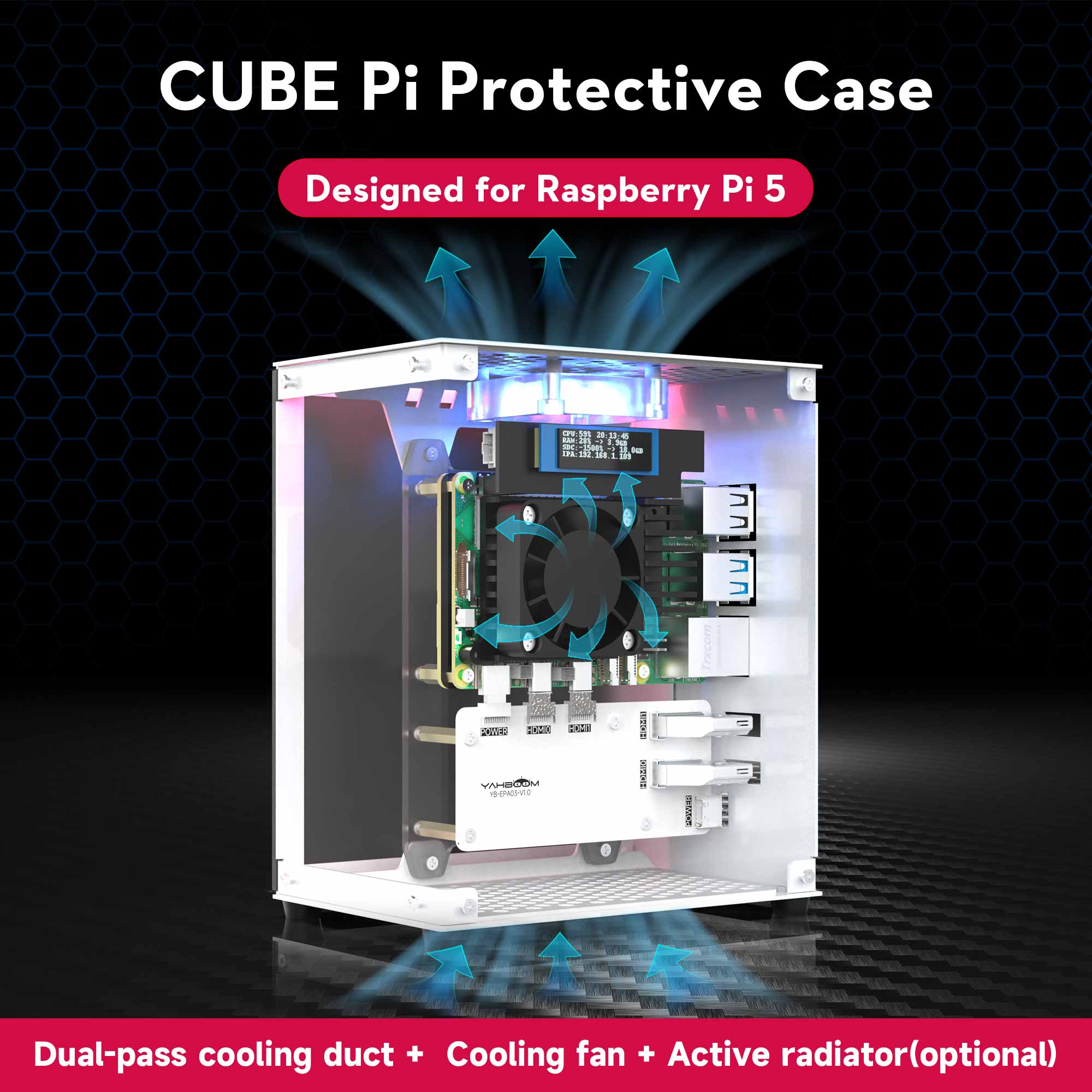 Raspberry Pi 5 Case Protective - Pi 5 Case 评论和价格