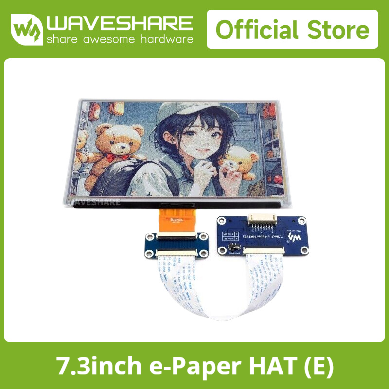 Waveshare 7.3inch 6-Color E-Pa - Pi Display 评论和价格