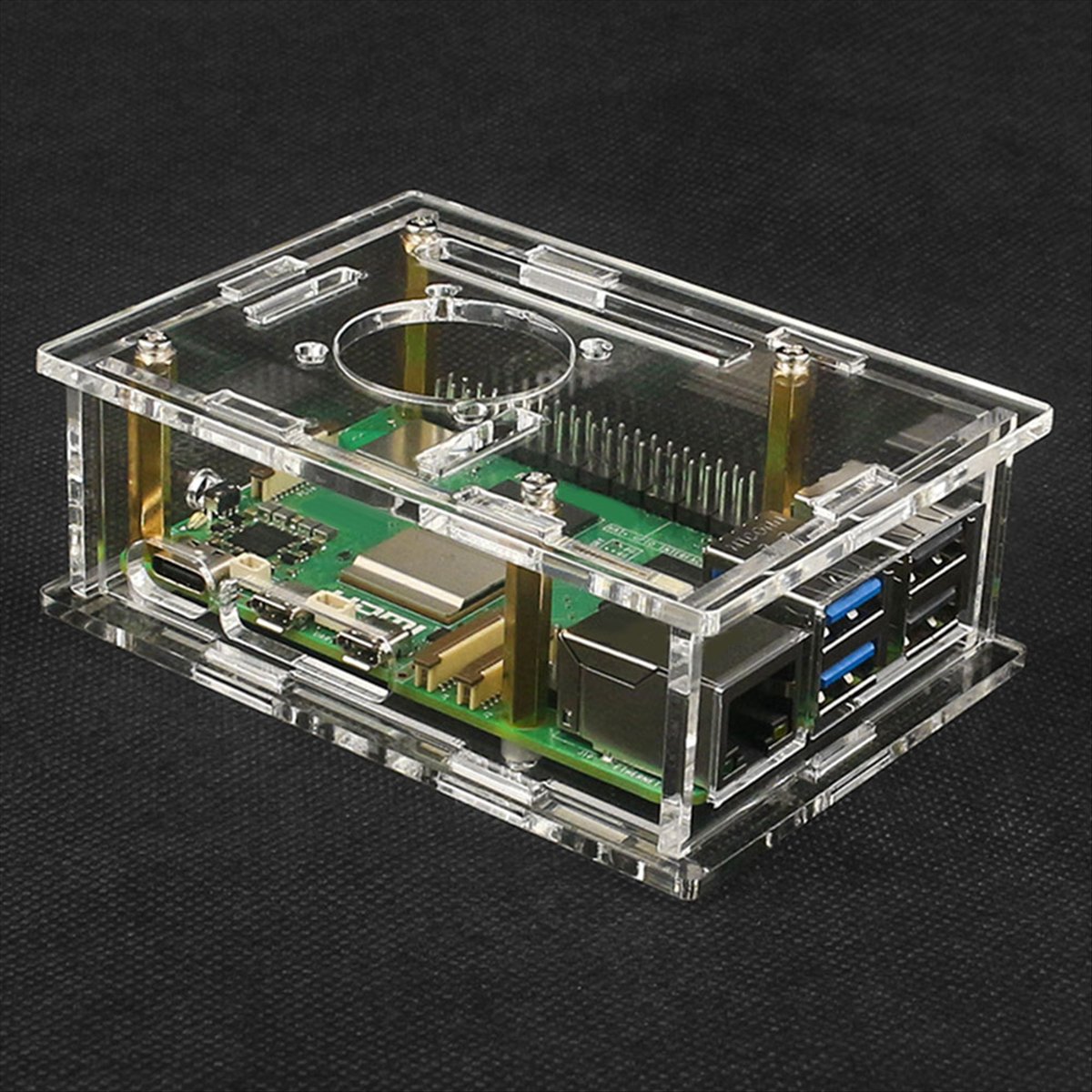 618 Mega Sale For 5 Acrylic Ca - Pi 5 Case 评论和价格